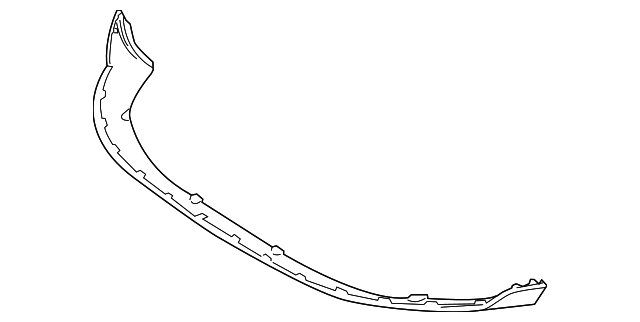 VOLVO S40 Spoiler Tampon Eki