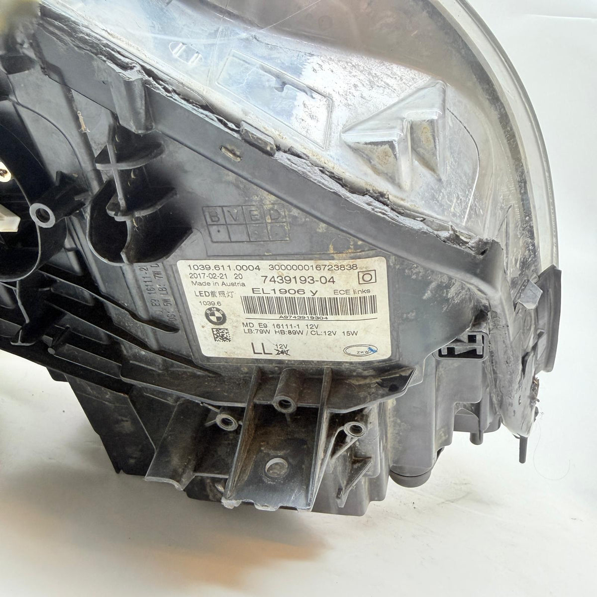 BMW 5 Serisi G30 LCI Full LED Sol Far 7439193