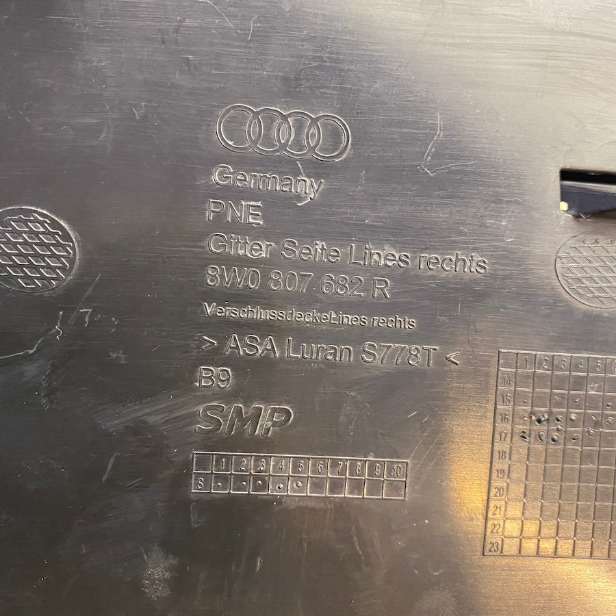 AUDI A4 Sis Far Kapağı Sağ 8W0807682
