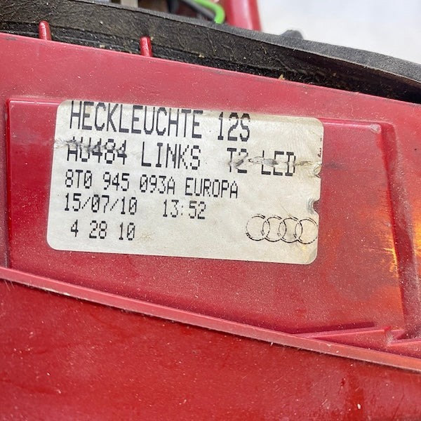 Audi A5 İç Stop Lambası Sağ/Sol 08-12 Orijinal Çıkma En Uygun Oto Parça