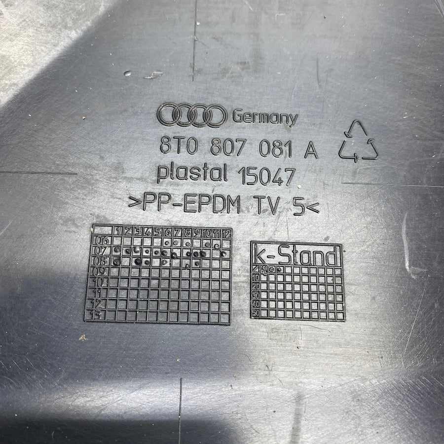 Audi A5 Panel Üst Kaplama 8TO807081A - En Uygun Oto Parça