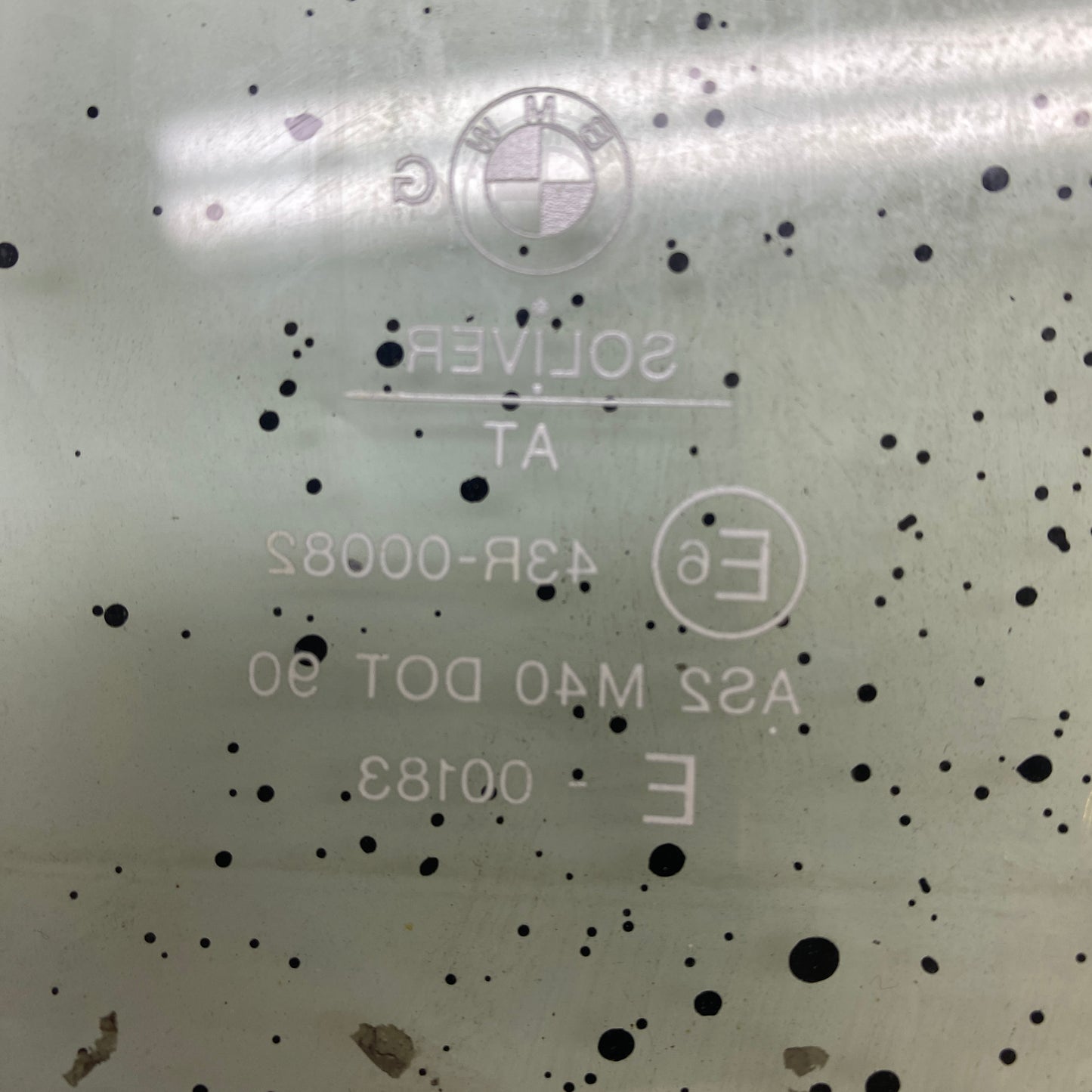 BMW 3 E30 Arka Sağ Kapı Camı 51341906774