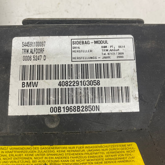 BMW 3 E46 Coupe Arka Kapı Airbag 408229103058-Orijinal Çıkma 1997-2006
