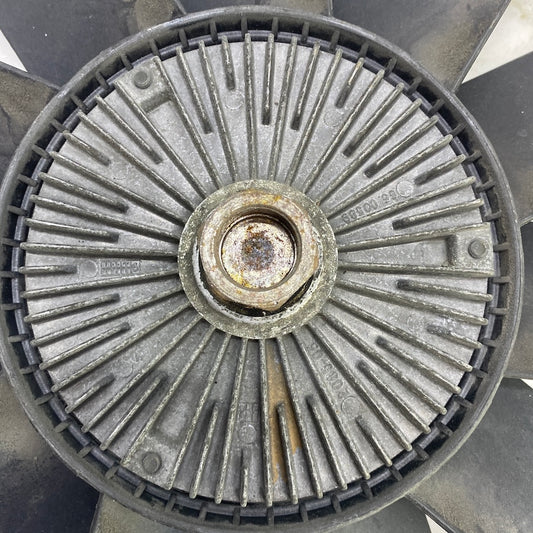 Orijinal çıkma BMW E46 fan pervanesi – 2001-2006 uyumlu, motor soğutma bileşeni.