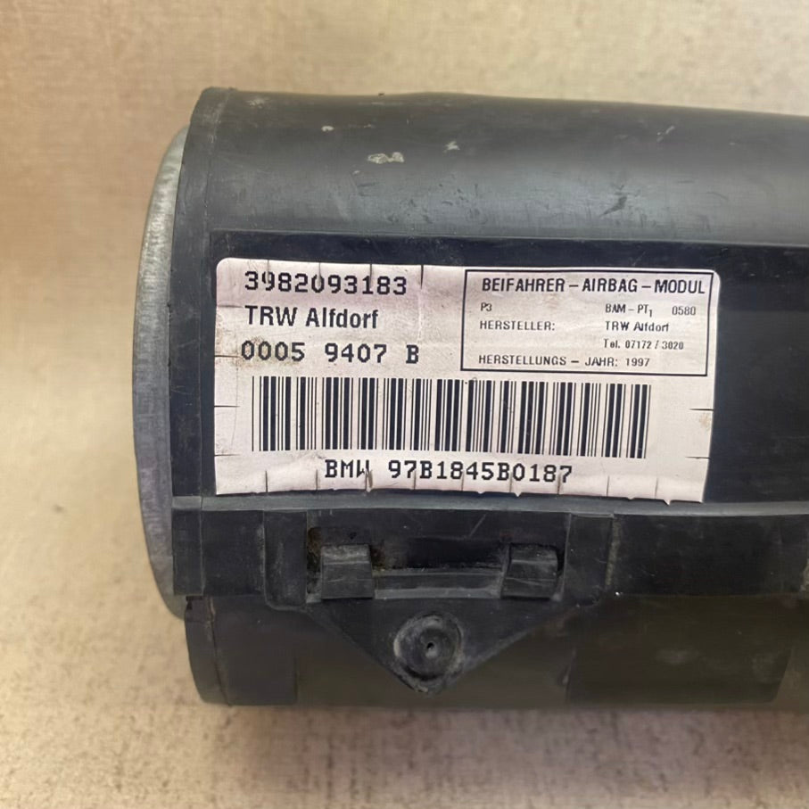 BMW E36 Yolcu Airbag 3982093183