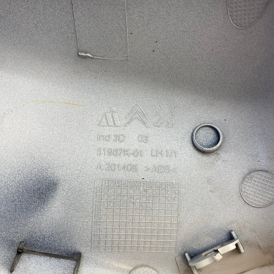 Citroen C4 Ayna Kapağı 51967k-01