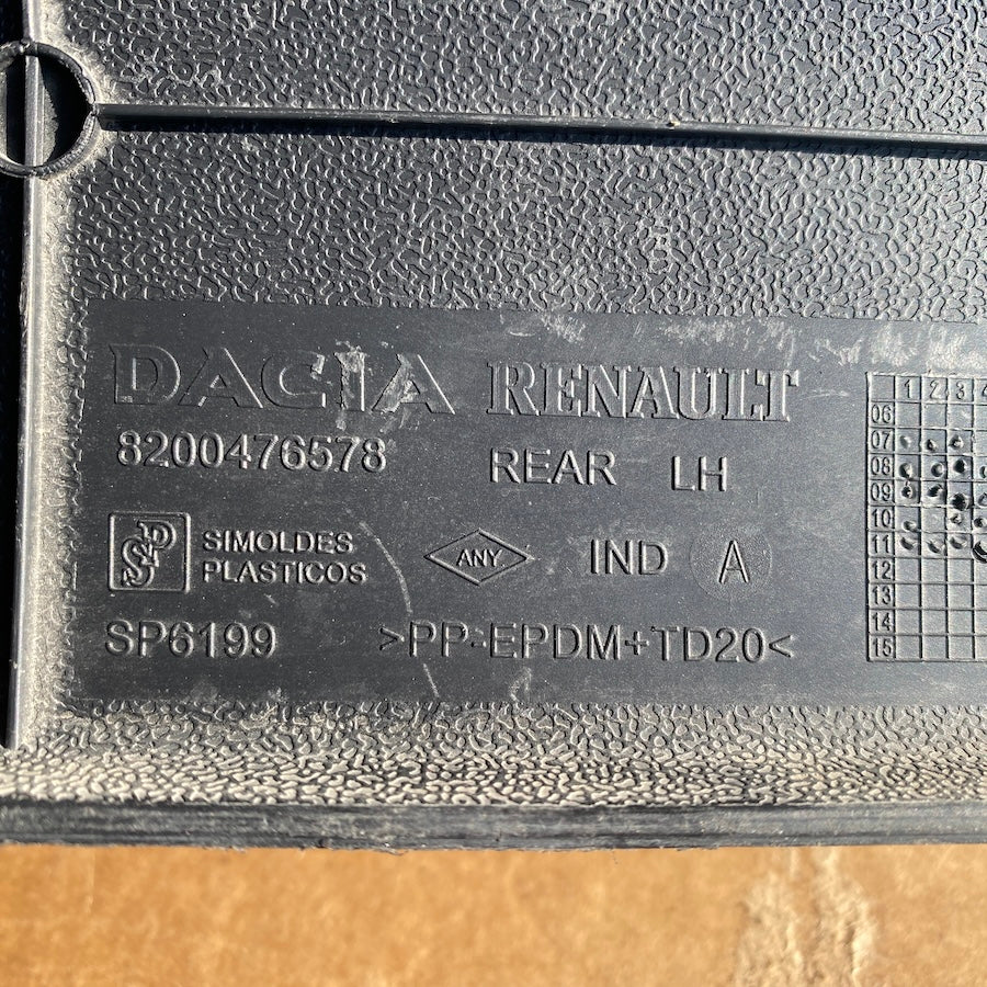 Dacia Logan Arka Sol Kapı Çıtası 8200476578
