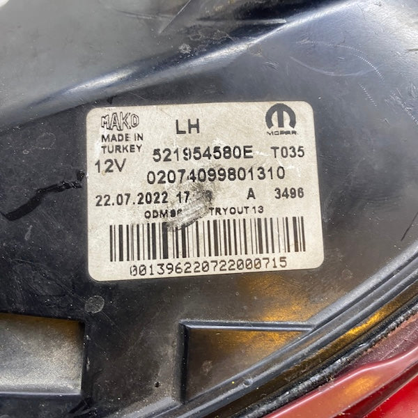 Fiat Egea Sol Stop Lambası 521954580E 15-21