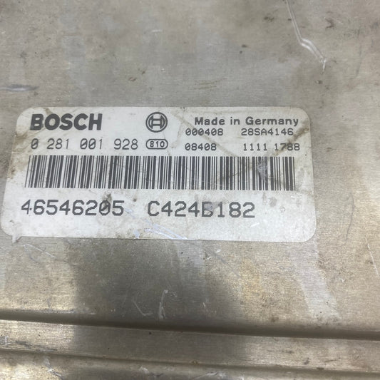 Fiat Marea / Bravo Motor Beyni 0281001928 Orijinal Çıkma ECU
