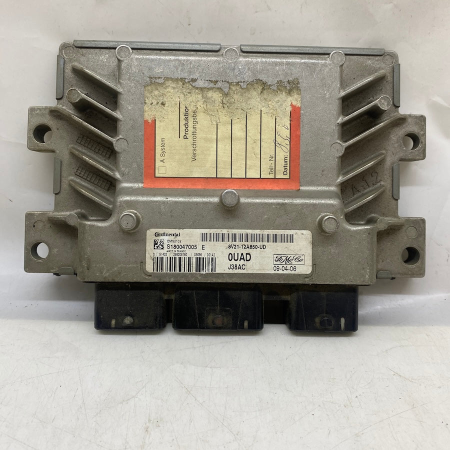 Ford Fiesta 1.4 Motor Beyni 8V21-12A650-UD Orijinal Çıkma ECU 2009-2012