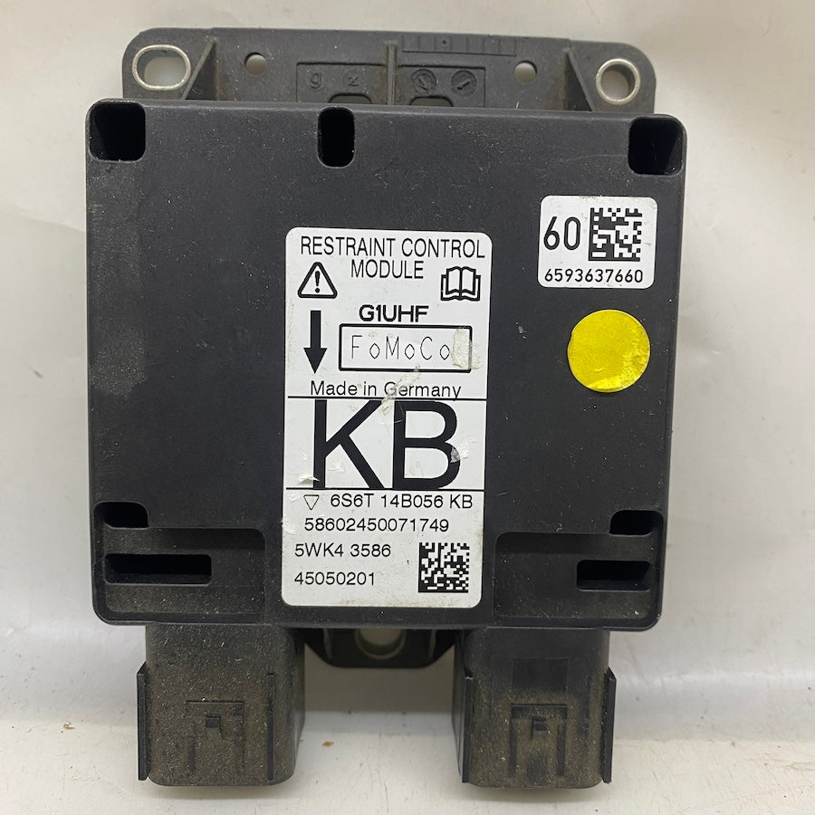 Ford Fiesta MK1 Airbag Beyni 6S6T-14B056-KB / 5S6T-14B056-JA / 5S6T-14B056-HA Orijinal Çıkma