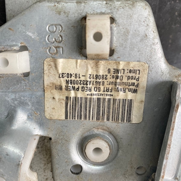 Ford Fiesta Ön Sağ Kapı İskeleti/Cam Mekanizması 2008-2017 En Uygun Oto Parça