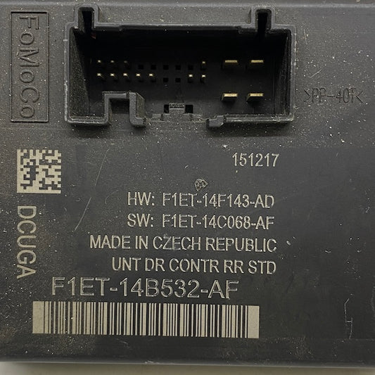 Ford Focus 3 Kapı Kontrol Beyni F1ET-14B532-AF Orijinal Çıkma
