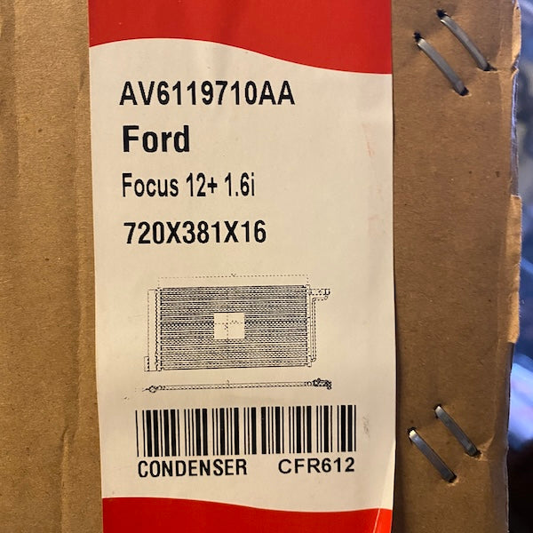 Ford Focus/C-Max 1.6i Klima Radyatörü AV61-19710-AA En Uygun Oto Parça