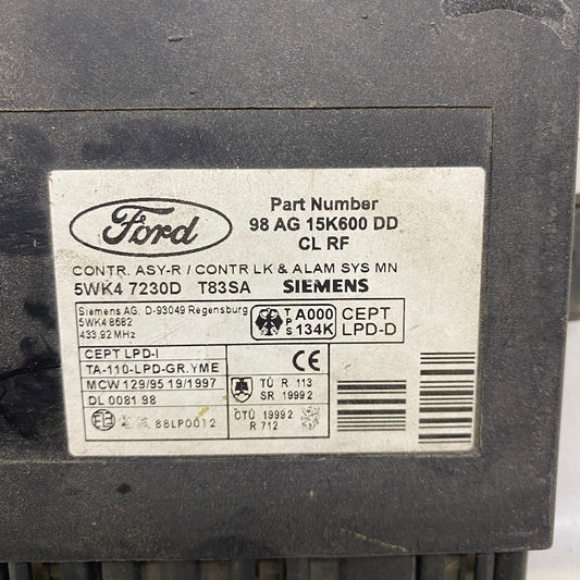 Ford Focus / Connect Merkezi Kilit Beyni 98AG15K600DD - Orijinal Parça