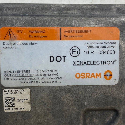 A71154400D6 kodlu Ford/Jaguar xenon far kontrol ünitesi – çıkma OEM modül.