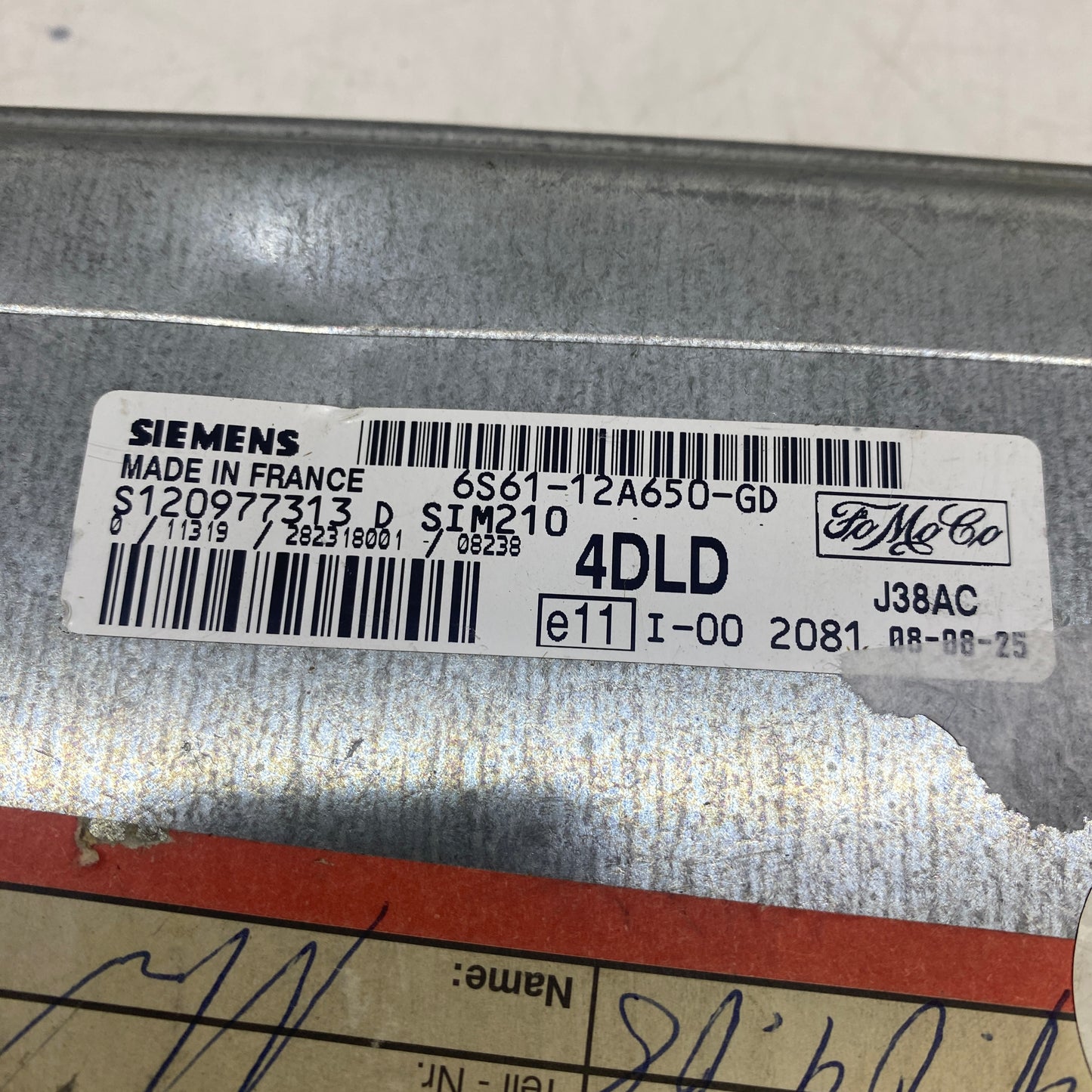 Ford Fiesta 1.25 Motor Beyni 4S61-12A650-SD / GD / LG / PE Orijinal Çıkma ECU