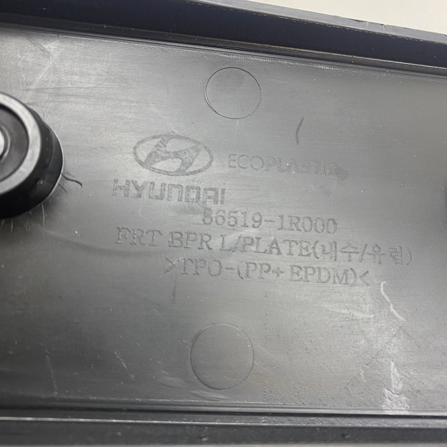 Hyundai Accent Blue Ön Plakalık 865191R000