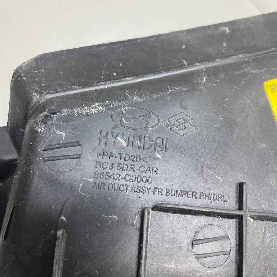 Hyundai i20 Hava Kanalı Sis Arkası 86542-Q0000
