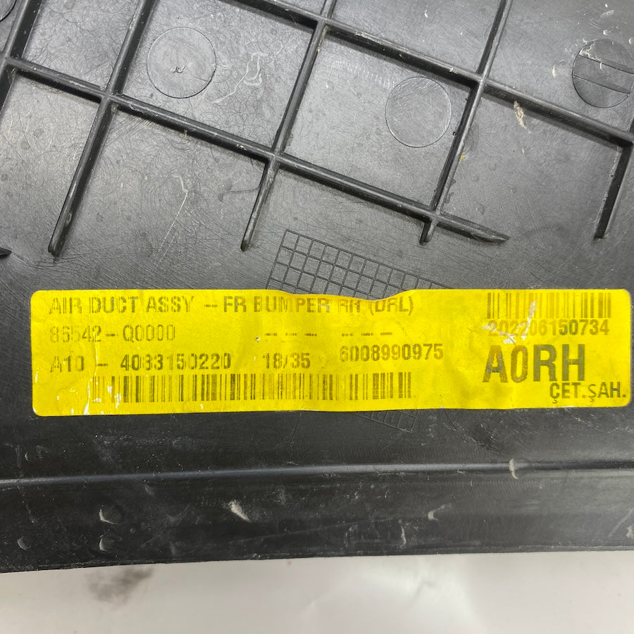 Hyundai i20 Hava Kanalı Sis Arkası 86542-Q0000