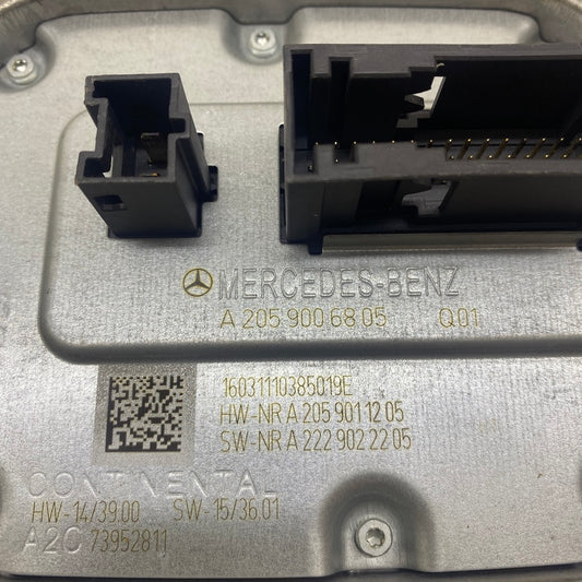 A2059006805 kodlu Mercedes far kontrol ünitesi – C W205 için çıkma LED modül.