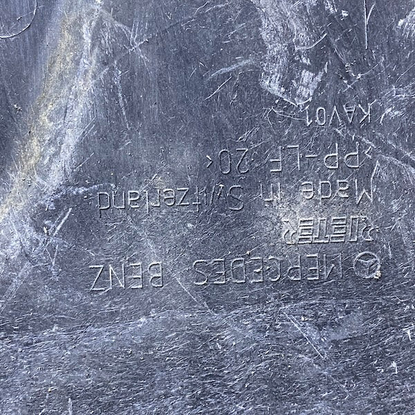 Mercedes C W204 Sol Alt Koruma A2046805200 07-14 En Uygun Oto Parça