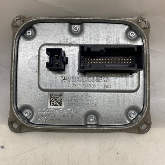 A2229008005 kodlu Mercedes LED far modülü – çıkma, C W205 ve S W222 uyumlu