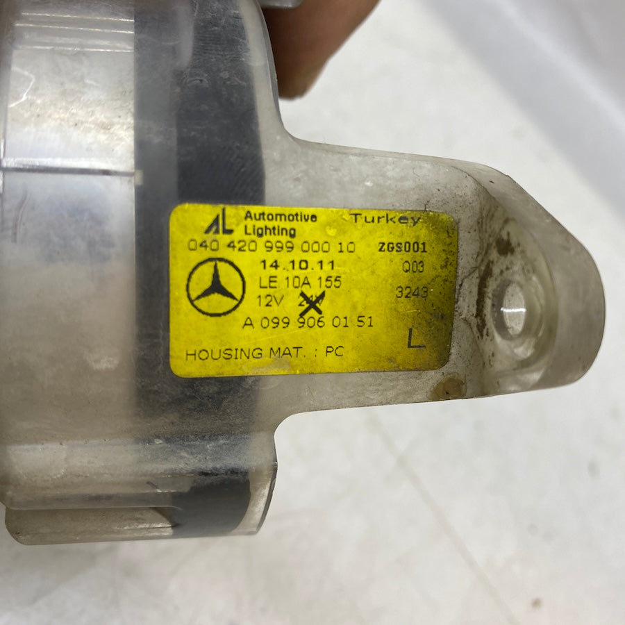 Mercedes E W212/C W204 Sol Sis Farı A0999060151 Orijinal Çıkma 09-12
