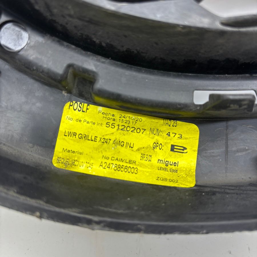 Mercedes W247 Ön Tampon Orta Izgara A2478856003