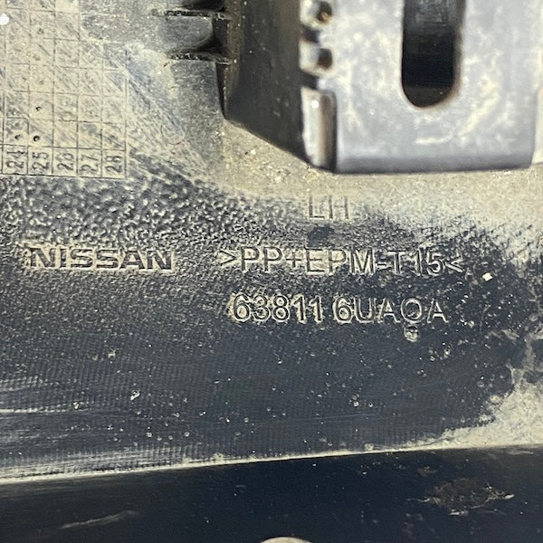 Nissan Qashqai Ön Sol Çamurluk Dodiği 63811-6UAON En Uygun Oto Parça
