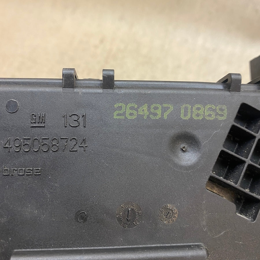 Opel Astra H Bagaj Kilidi 495058724 2005