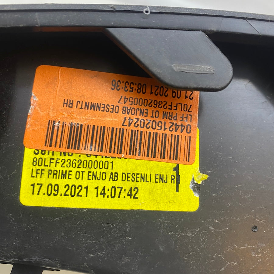 Renault Megane 4 Makyajlı Kasa Sağ Sis Farı Kapağı 261A22847R | Orijinal Çıkma 2022