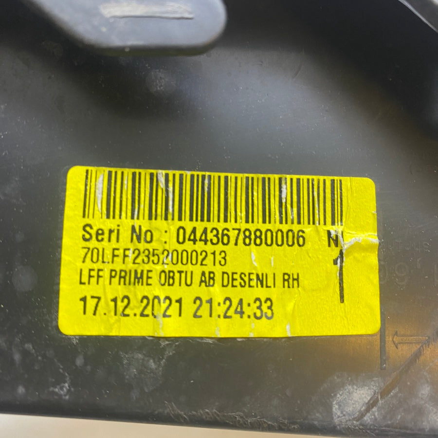Renault Megane 4 Sağ Sis Farı Kapağı 263316213R | Orijinal Çıkma 2020-2025