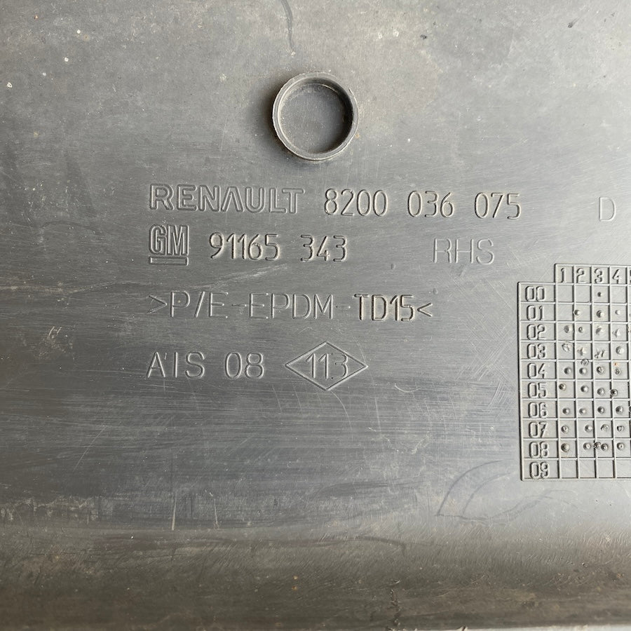 Renault Trafic Sürgü Kapı Çıtası Sağ 8200036075