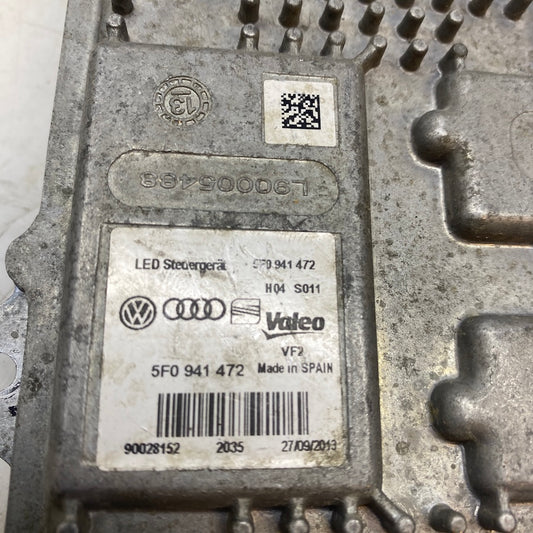 5F0941472 kodlu Seat Leon LED far kontrol modülü – çıkma beyin.