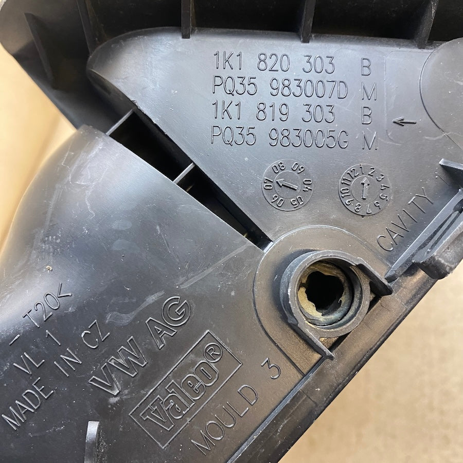 Volkswagen Golf 6 iç ısıtıcı klima kutu braketi 1K1820303