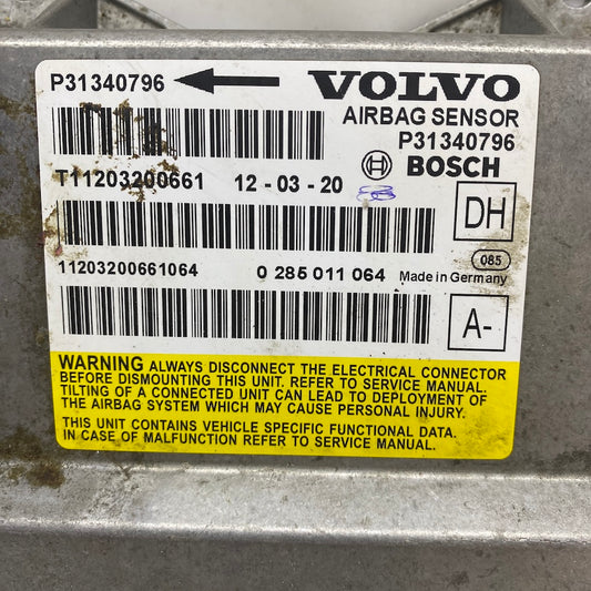 Volvo S60 Airbag Beyni 2012 Sonrası | Orijinal Çıkma 31340796