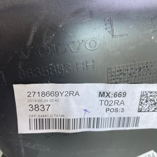 Volvo S60 Arka Sağ Kapı Döşemesi 8635880 11-20