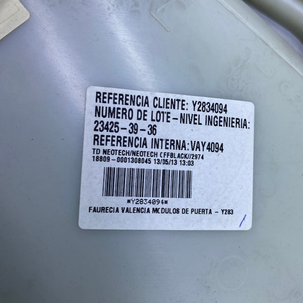 Volvo S60 Arka Sağ Kapı Döşemesi 8635880 11-20