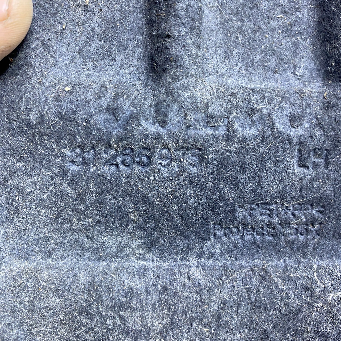 Volvo V40 Arka Sol Çamurluk Davlumbazı 31265975