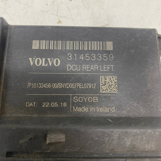 Volvo V90 XC90 S90 Arka Sol Kapı Modülü 31453359 Orijinal Çıkma
