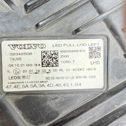 Volvo XC60 SOL Far 32342506 20-26 En Uygun Oto Parça