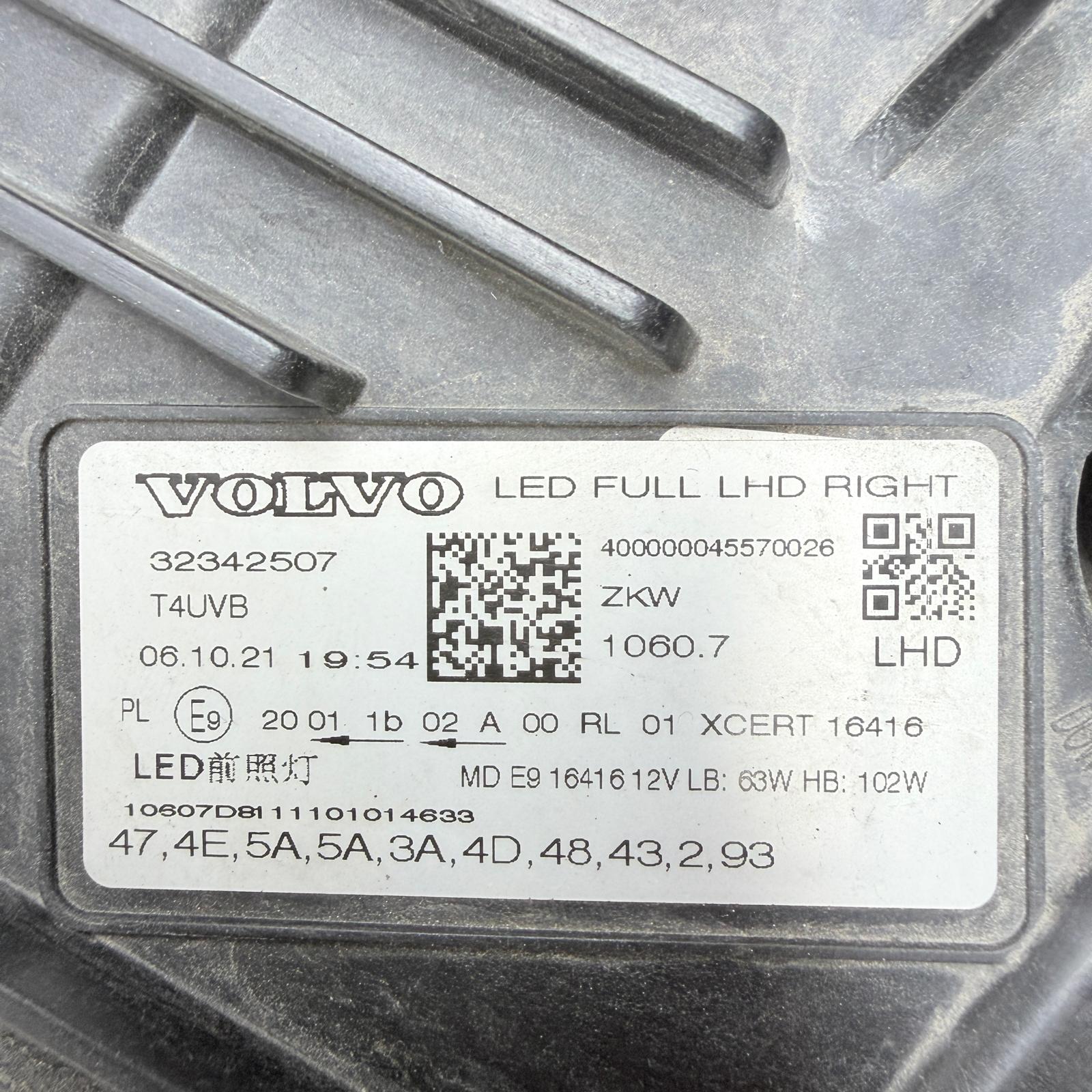 Volvo XC60 Sağ Far 32342507 En Uygun Oto Parça