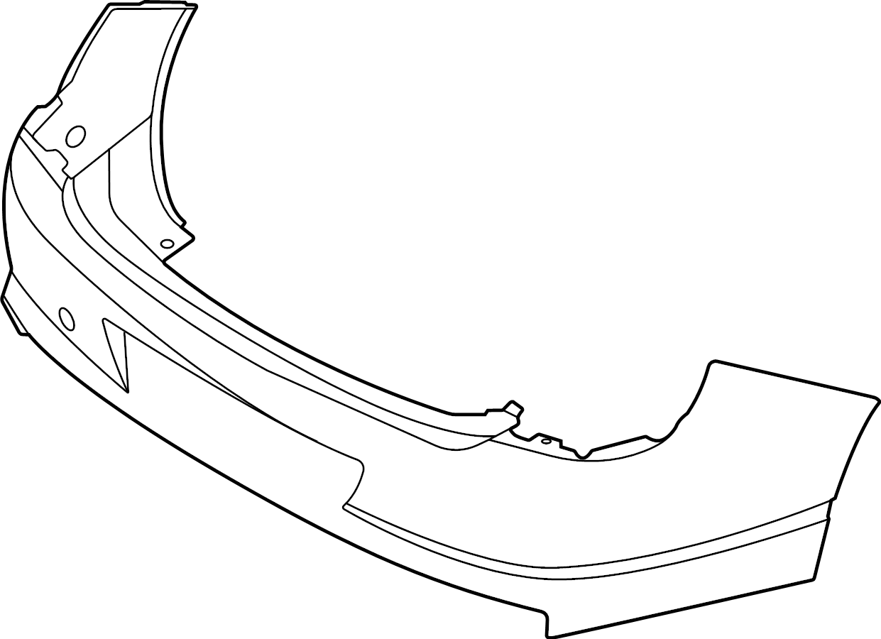 VOLVO S60 Arka Tampon 40002438