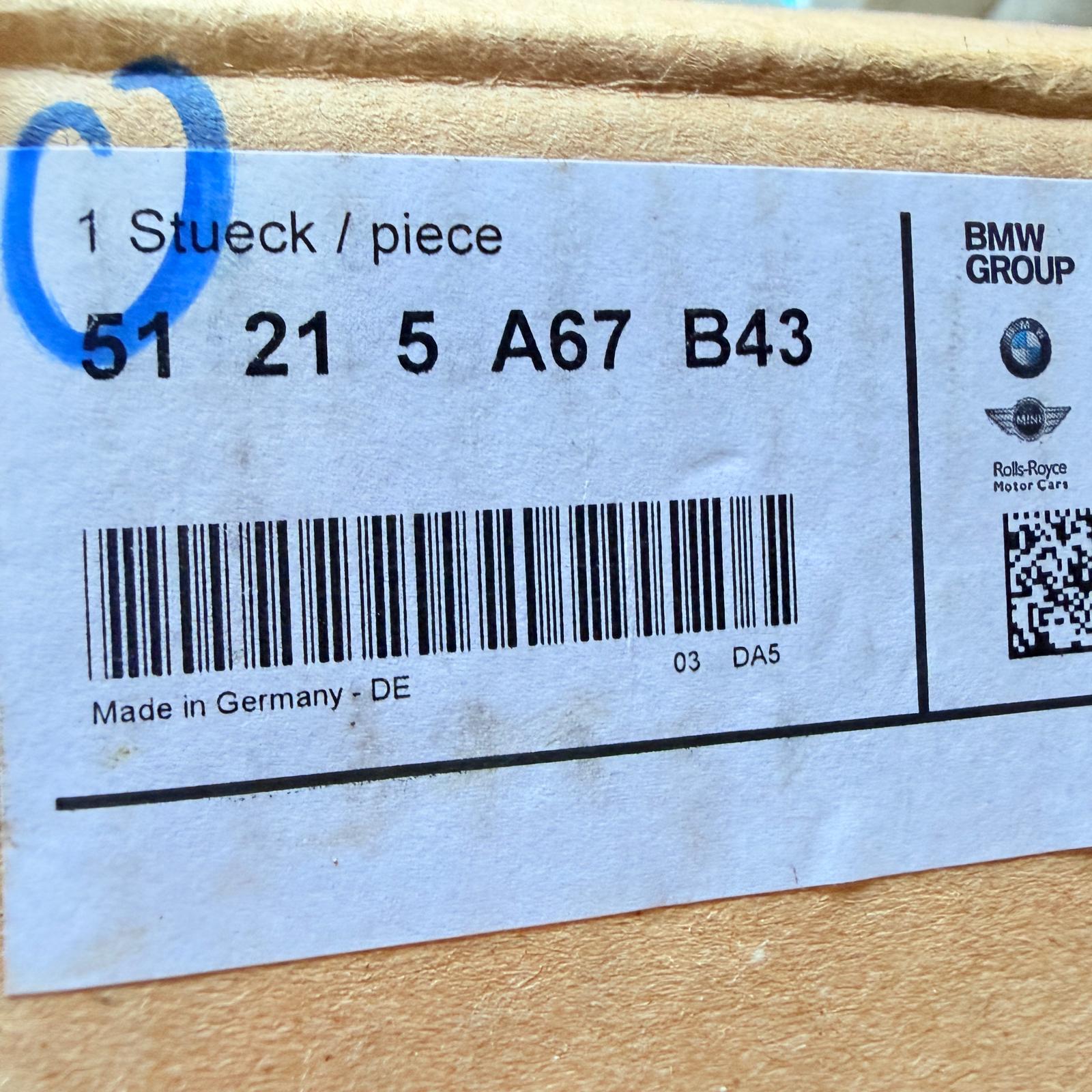 BMW 7 Serisi G70 Sol Arka Kapı Kolu 51215A67B43 En Uygun Oto Parça