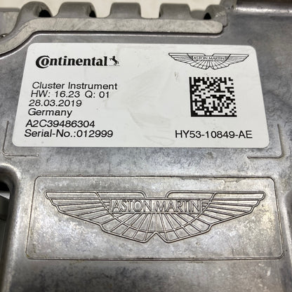 Aston Martin Vantage Gösterge Paneli 2018-2023 Orijinal Çıkma HY53-10849-AE