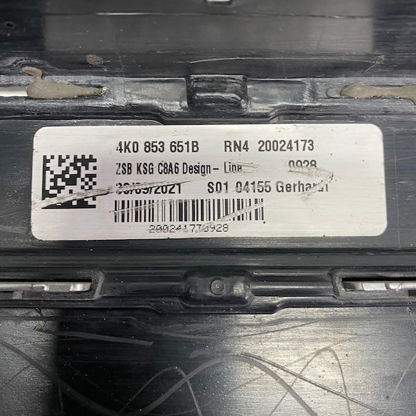 Audi A6 C8 Ön Panjur 4K0853651B Orijinal Çıkma En Uygun Oto Parça