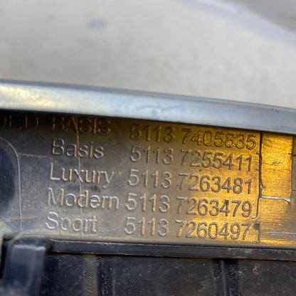 BMW 3 F30 Luxury Ön Panjur - Böbrek Sol Orijinal Çıkma En Uygun Oto Parça