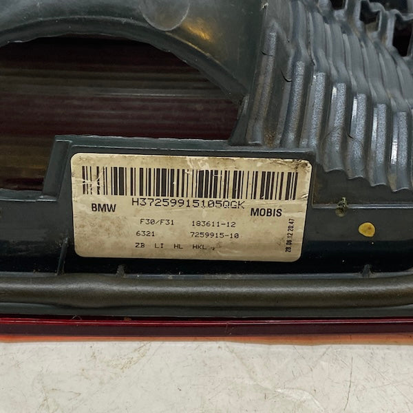 BMW 3 F30/F31 Sol İç Stop 63217259915-10 12-15 En Uygun Oto Parça