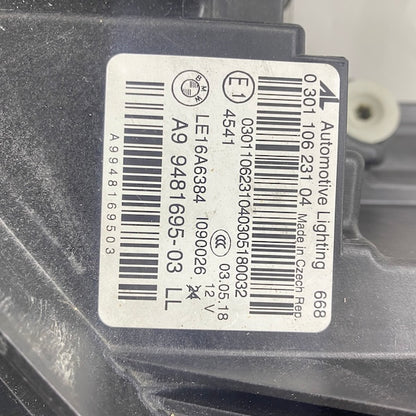 BMW 3 G20-G21 Sol Far 99481695 2019 En Uygun Oto Parça